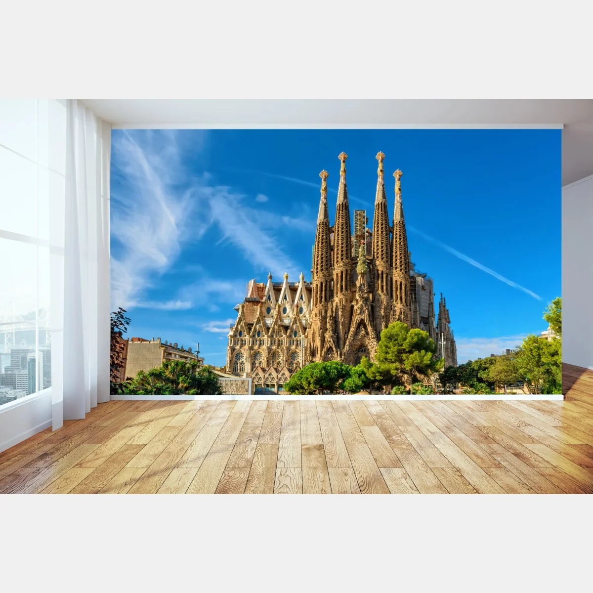 Fototapete Sagrada Familia in Barcelona – Wallnifity® Fototapete Sagrada Familia in Barcelona – Wallnifity®