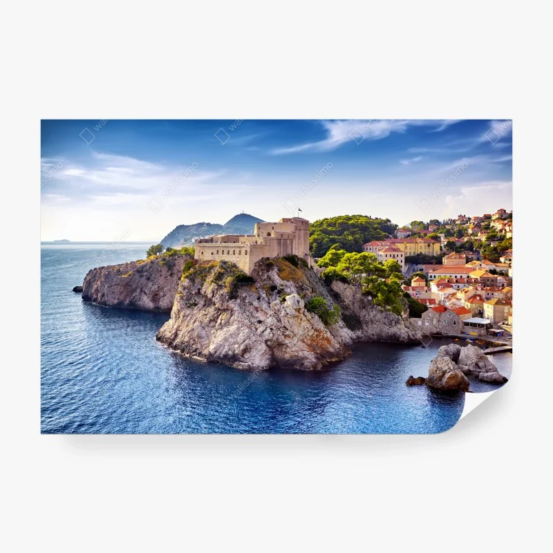 Fototapete goldene blattlinien – Wallnifity®