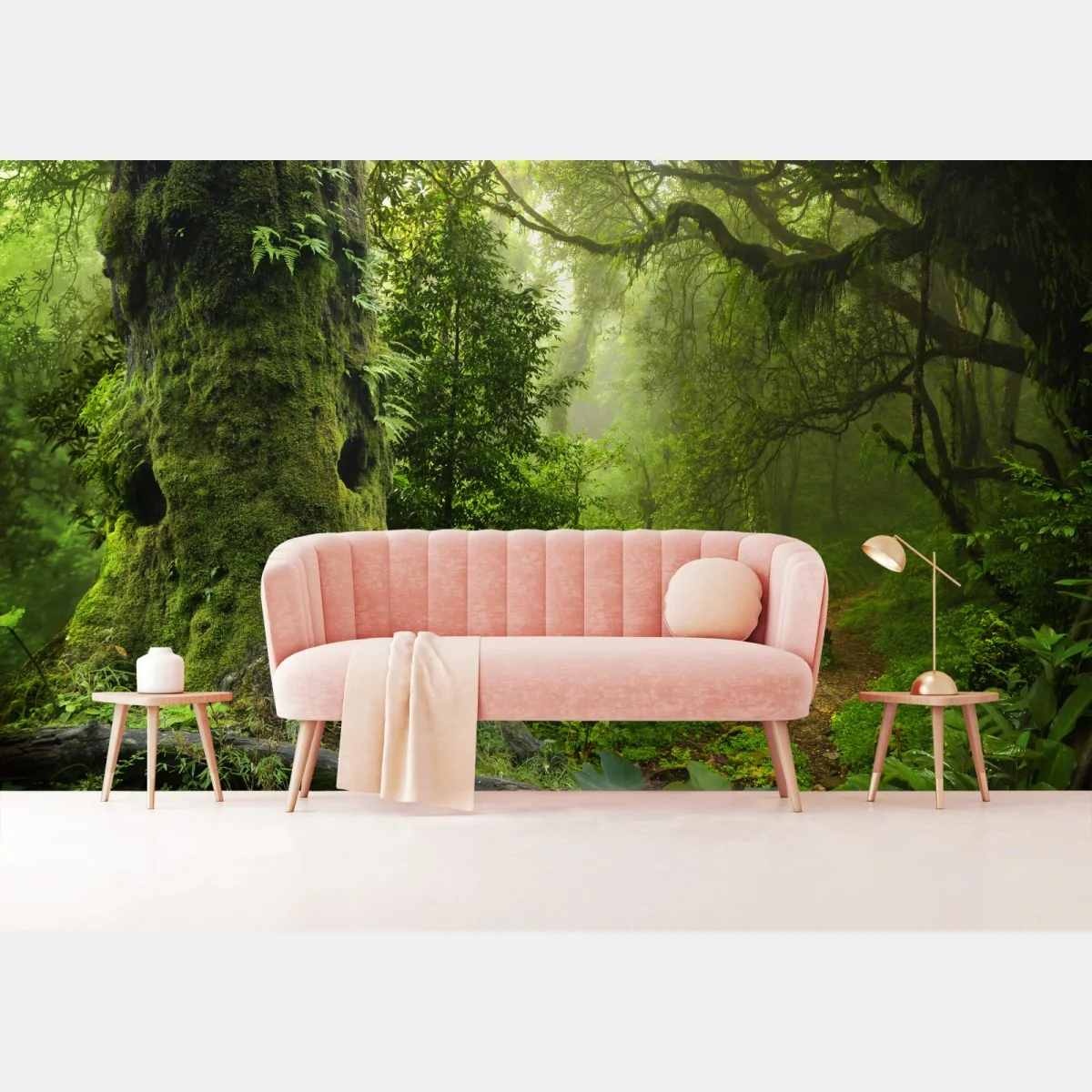 Fototapete moosiger alter waldpfad – Wallnifity® Fototapete moosiger alter waldpfad – Wallnifity®