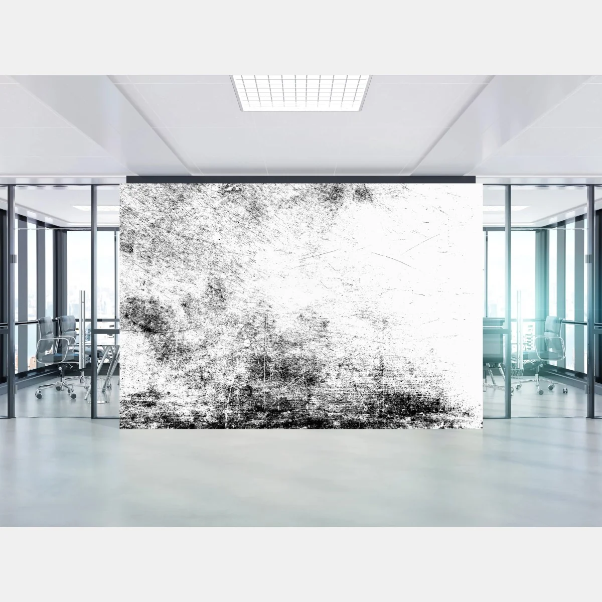 Fototapete schwarze grunge betontextur – Wallnifity®