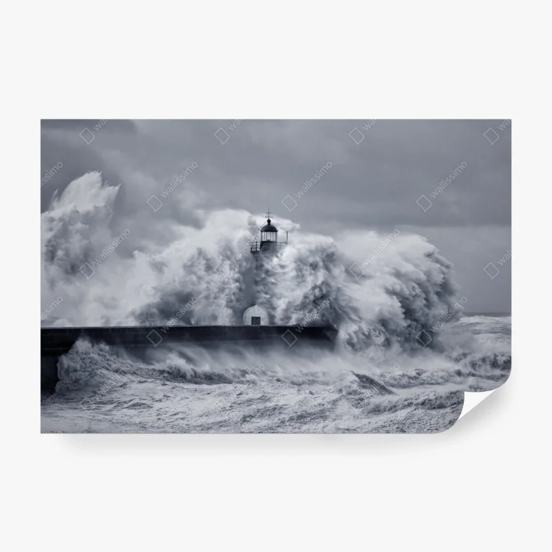 Fototapete leuchtender sonnenblumenstrauß auf gelbem hintergrund – Wallnifity®