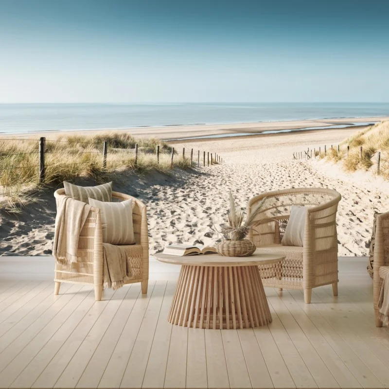 Fototapete sanddünen und ruhige Nordsee bei Noordwijk – Wallnifity® Fototapete sanddünen und ruhige Nordsee bei Noordwijk – Wallnifity®