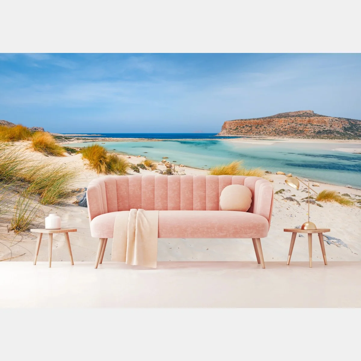 Fototapete lagune Balos, Kreta: türkisser traum – Wallnifity®