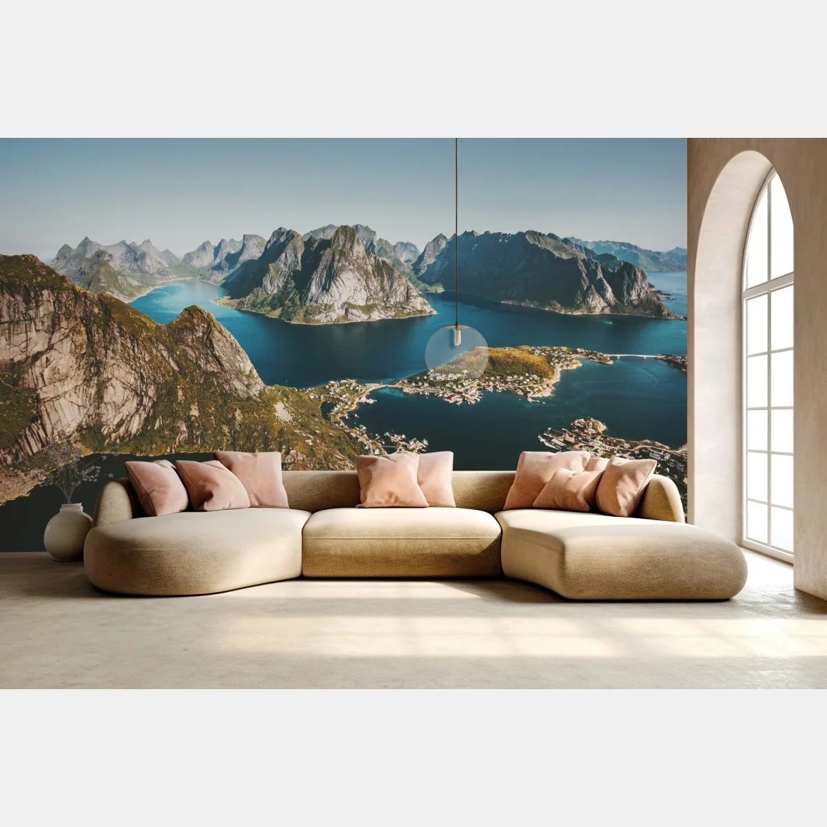 Fototapete majestätische fjordlandschaft – Wallnifity®