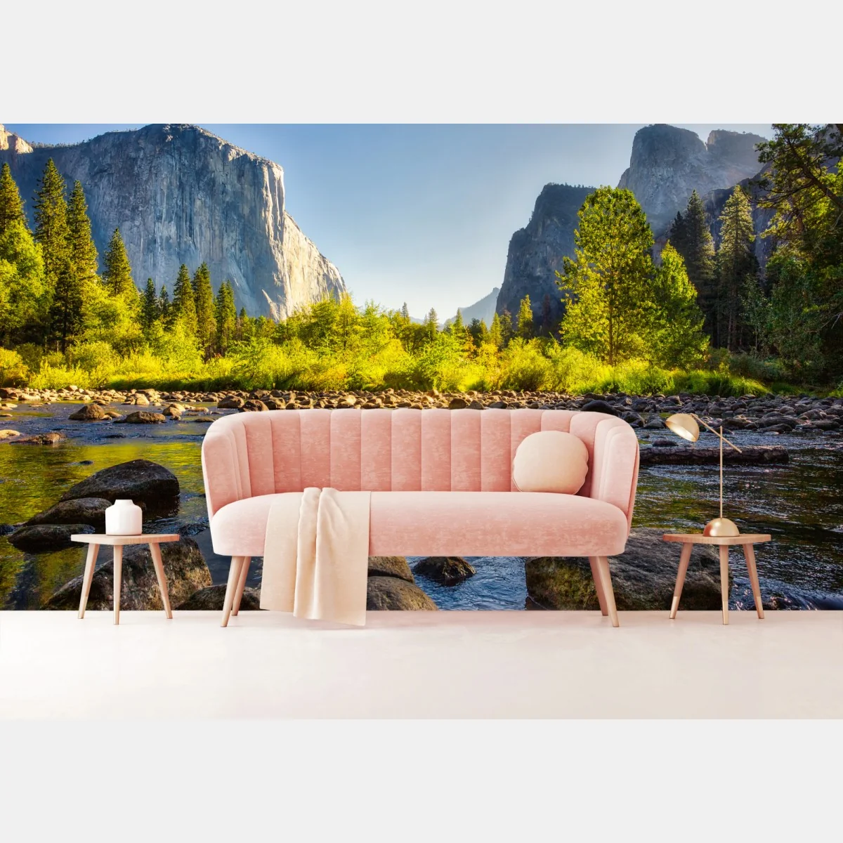 Fototapete goldenes flusstal – Wallnifity® Fototapete goldenes flusstal – Wallnifity®