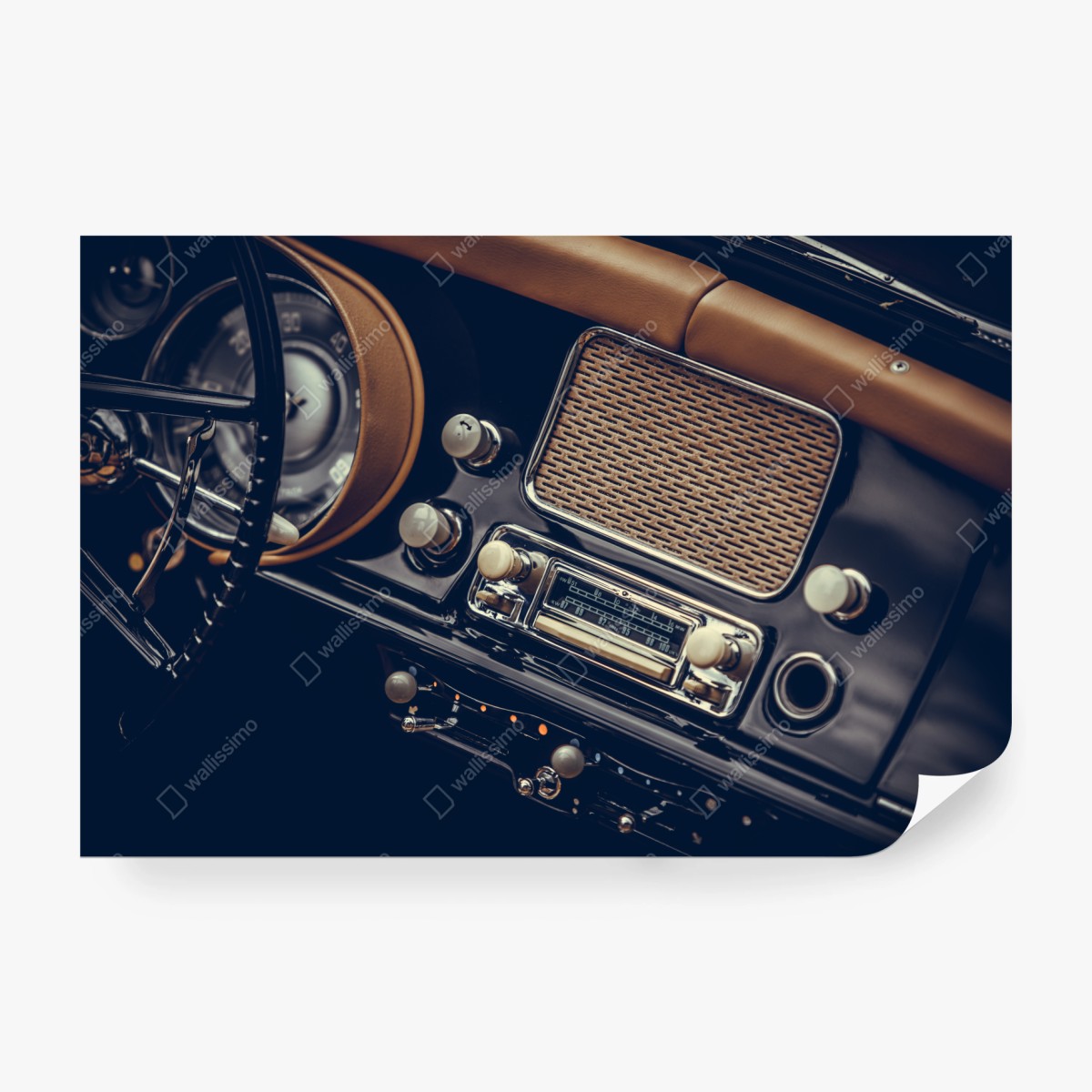 Fototapete vintage armaturenbrett nahaufnahme – Wallnifity® Fototapete vintage armaturenbrett nahaufnahme – Wallnifity®