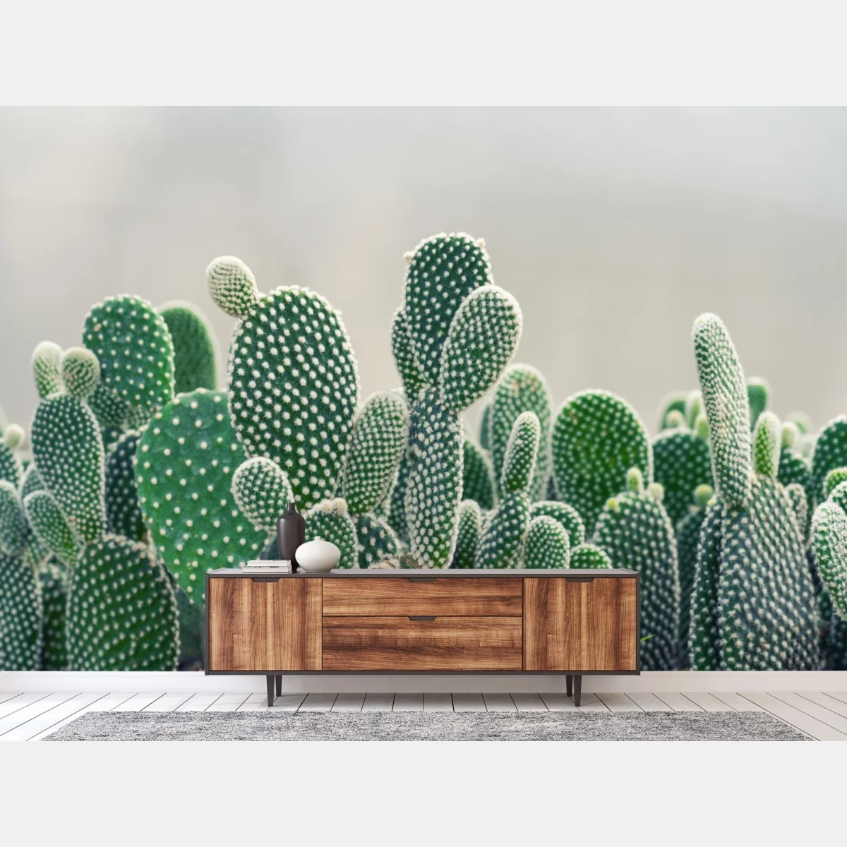 Fototapete nahaufnahme eines opuntienkaktus – Wallnifity® Fototapete nahaufnahme eines opuntienkaktus – Wallnifity®
