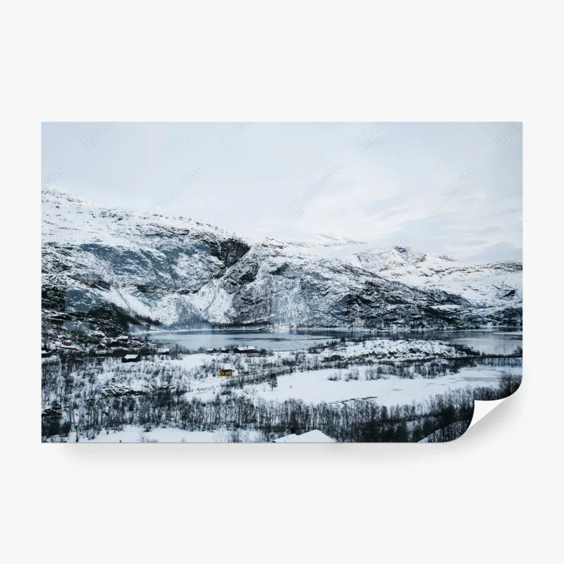 Fototapete aquarell eukalyptus blättermuster – Wallnifity®