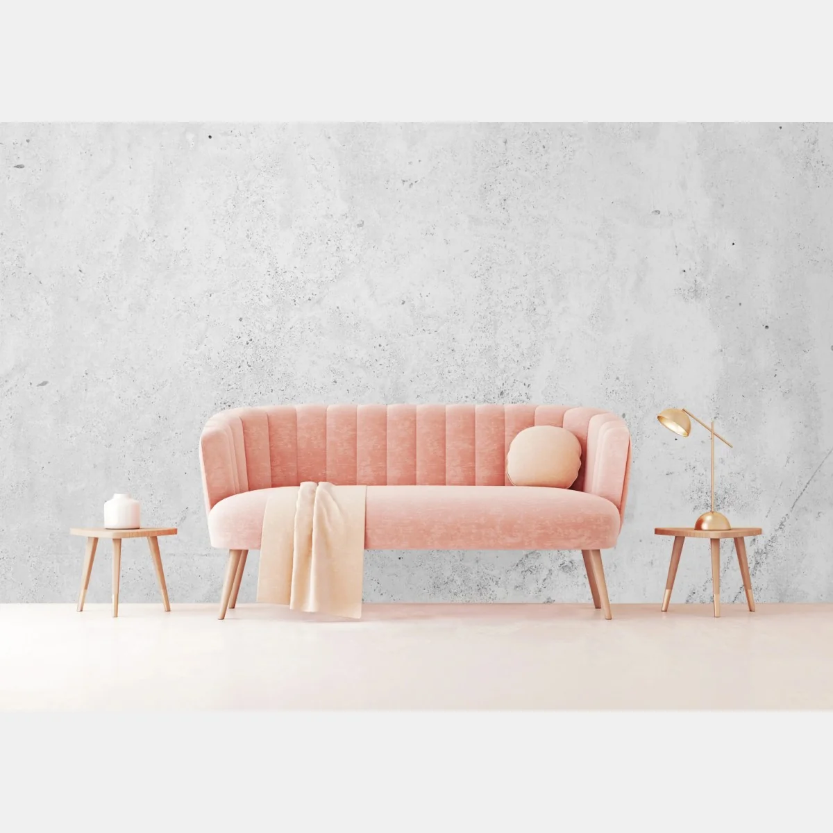 Fototapete graue betonwand textur – Wallnifity®