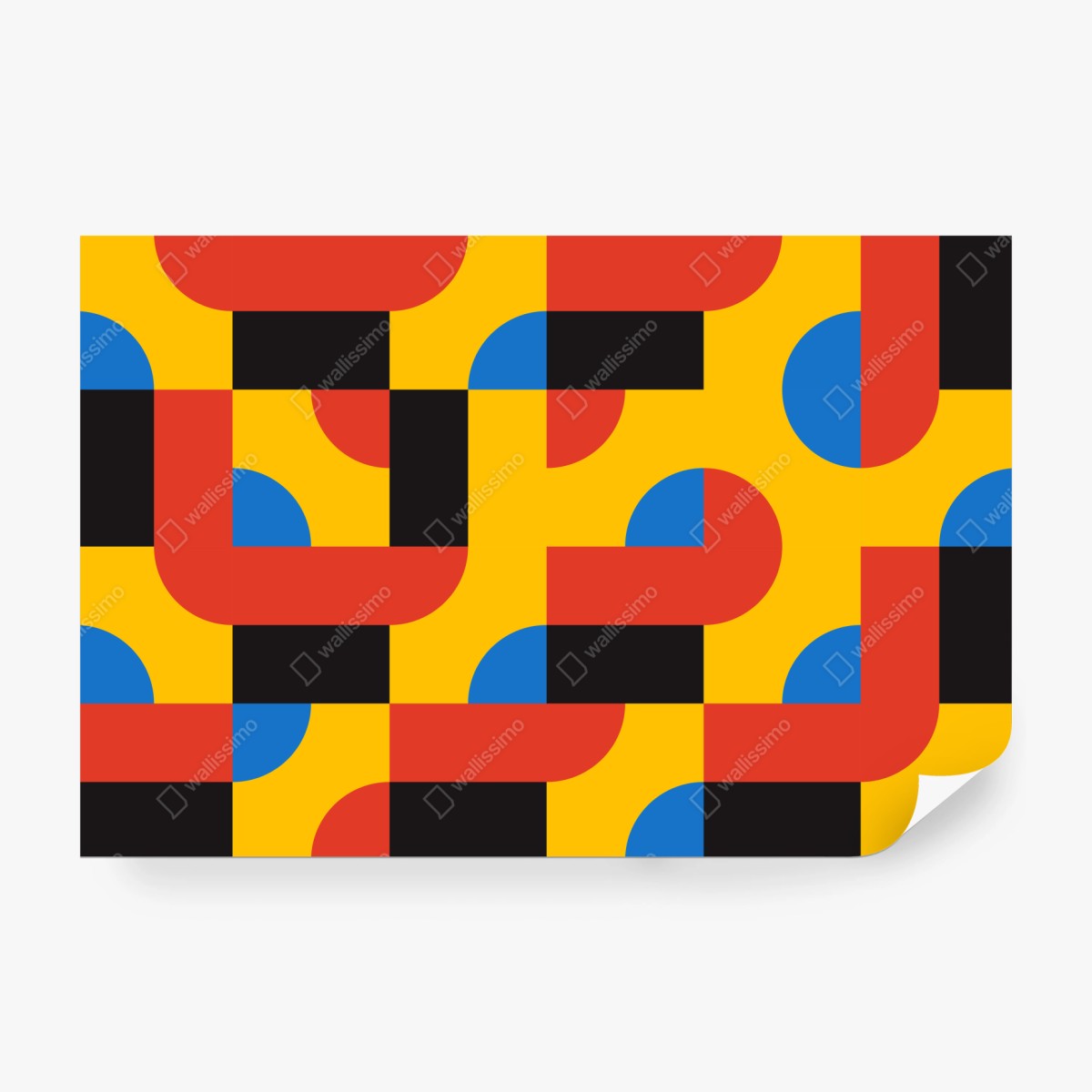 Fototapete kräftiges geometrisches muster für die wand – Wallnifity® Fototapete kräftiges geometrisches muster für die wand – Wallnifity®