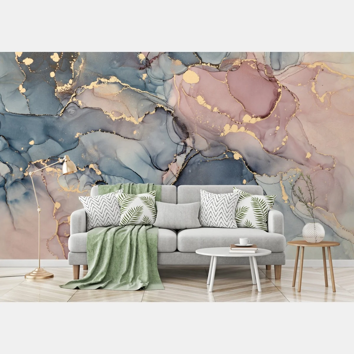 Fototapete zarte pastell-flüssigmarmor mit goldadern – Wallnifity® Fototapete zarte pastell-flüssigmarmor mit goldadern – Wallnifity®