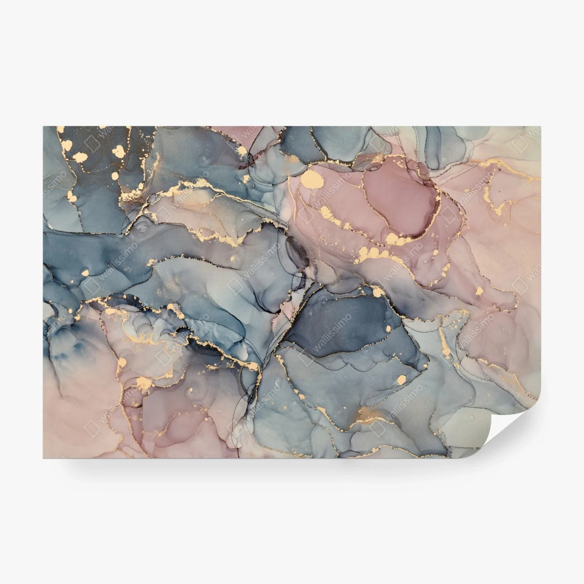 Fototapete zarte pastell-flüssigmarmor mit goldadern – Wallnifity® Fototapete zarte pastell-flüssigmarmor mit goldadern – Wallnifity®