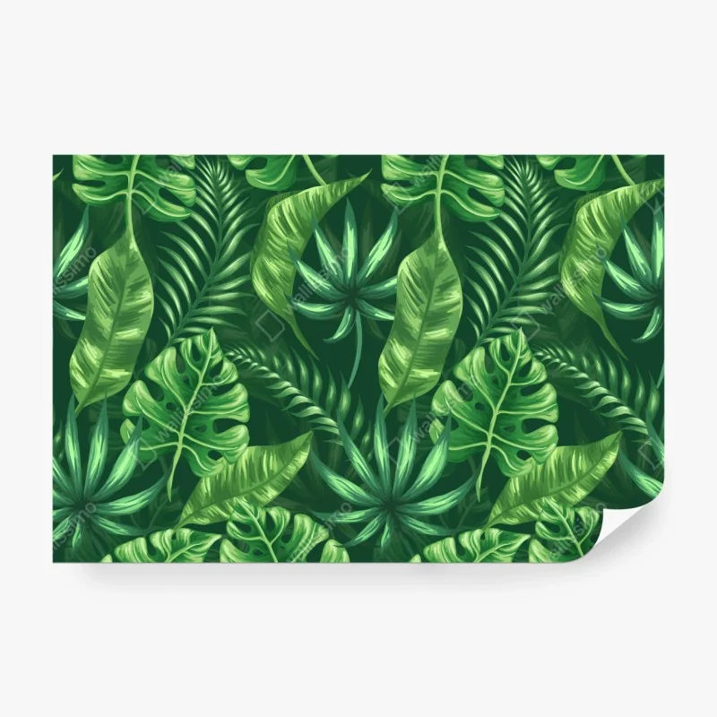 Fototapete pastell dschungel tier muster – Wallnifity®