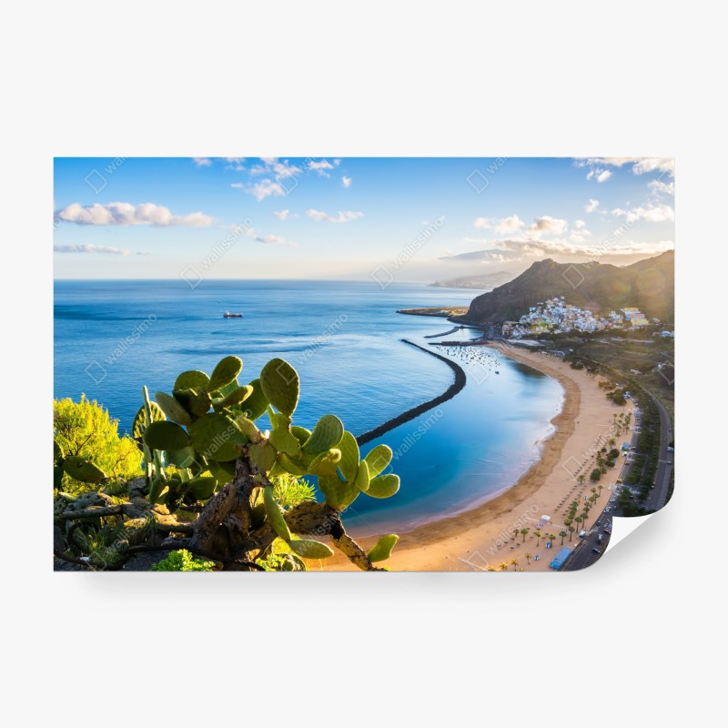 Fototapete leuchtende nahaufnahme sonnenblume – Wallnifity®