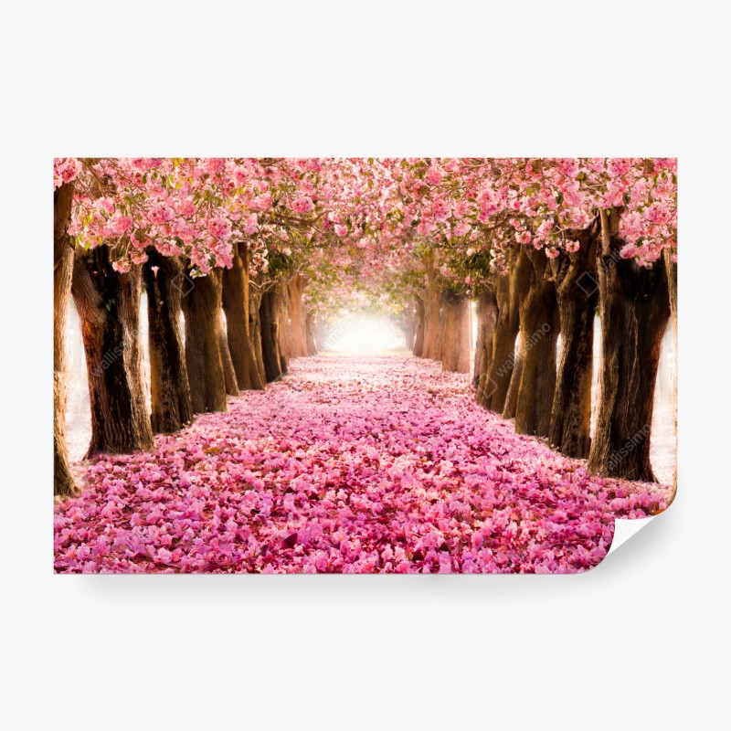 Fototapete gold-schwarzer marmorwirbel – Wallnifity®