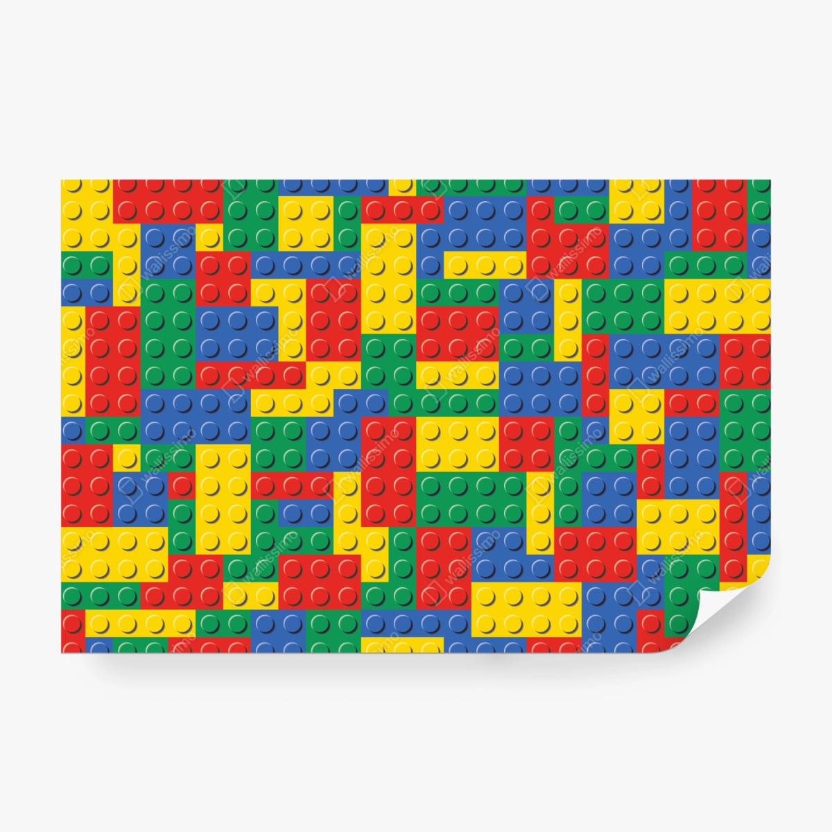 Fototapete buntes bausteinmuster – Wallnifity® Fototapete buntes bausteinmuster – Wallnifity®