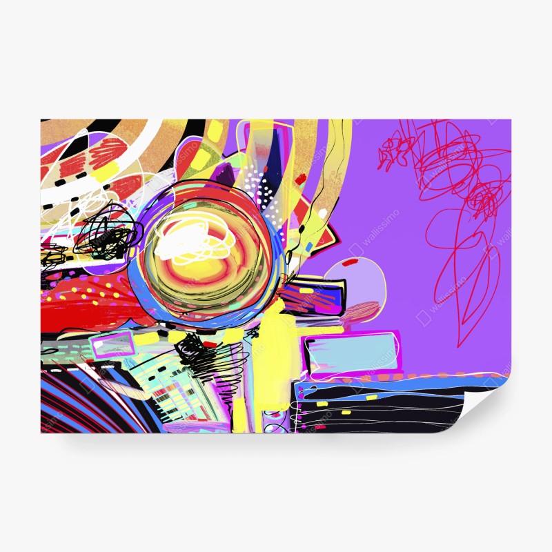 Fototapete La Défense skyline bei dämmerung – Wallnifity®