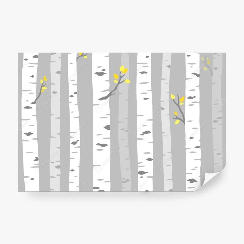 Fototapete ruhiger waldpfad – Wallnifity®