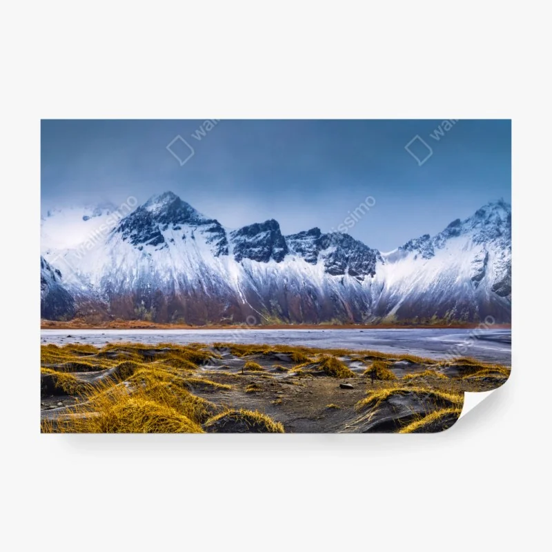Fototapete panorama Vestrahorn bei Stokksnes