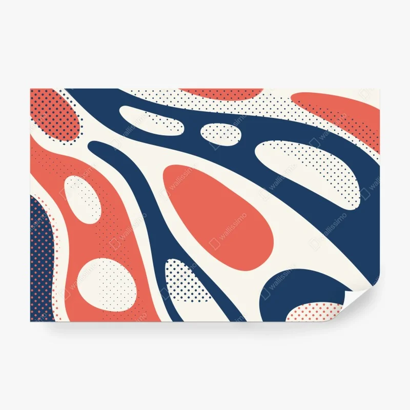 Fototapete aquarell olivenzweige muster – Wallnifity®