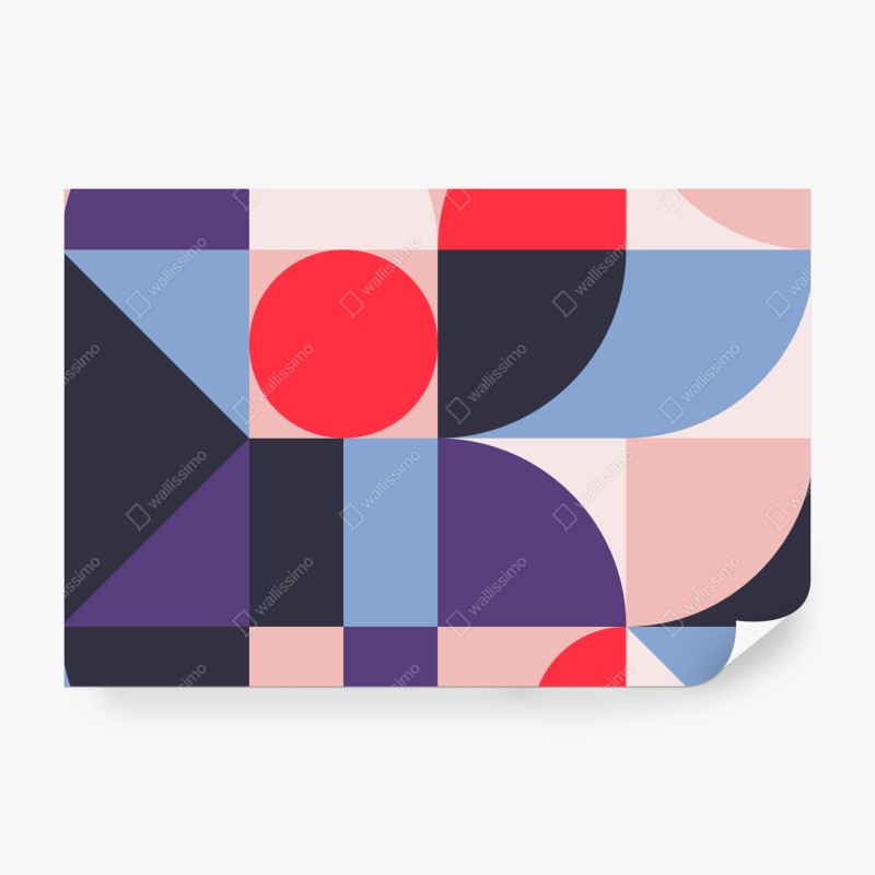 Fototapete geometrisches diamantmuster – Wallnifity®