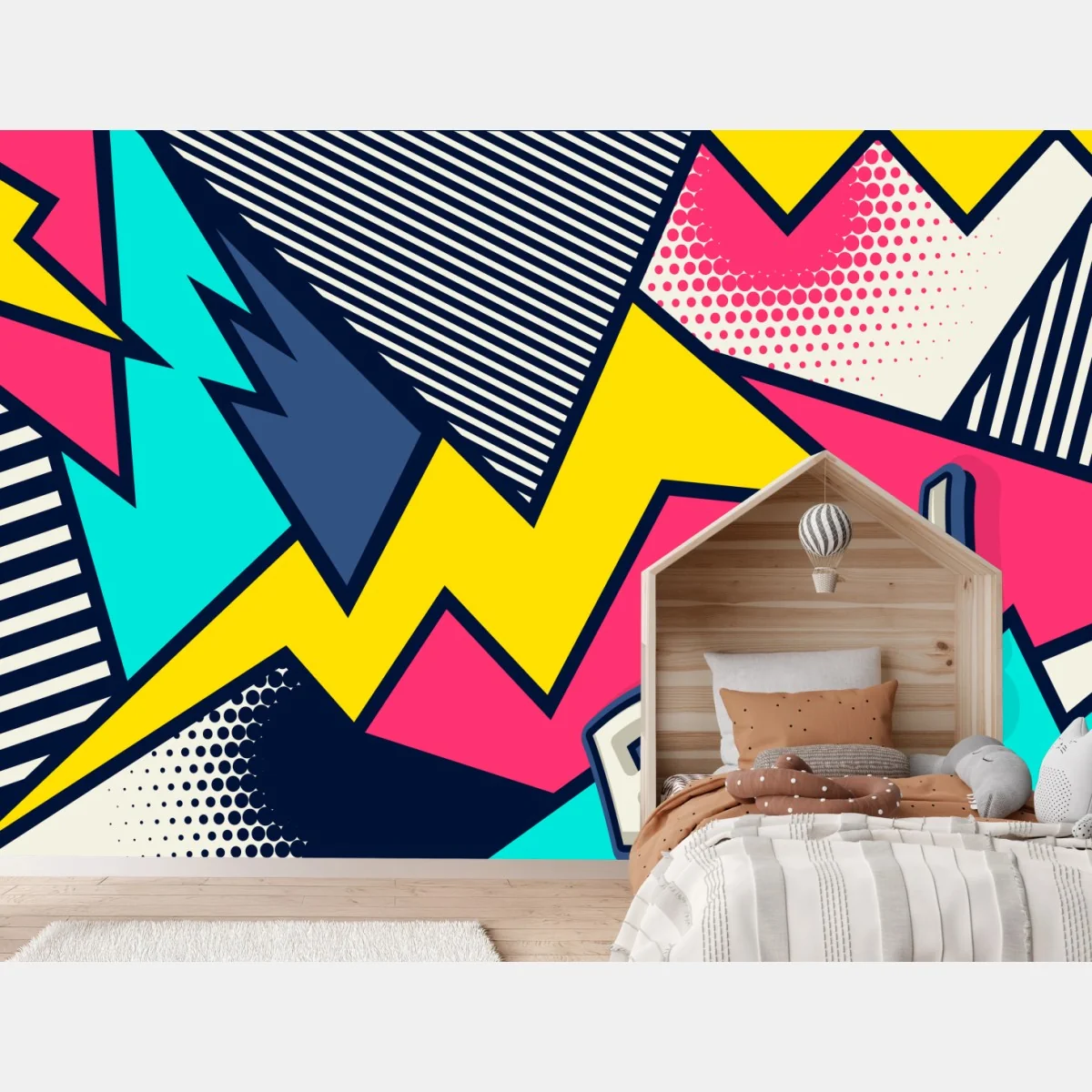 Fototapete comic pop art explosion – Wallnifity® Fototapete comic pop art explosion – Wallnifity®