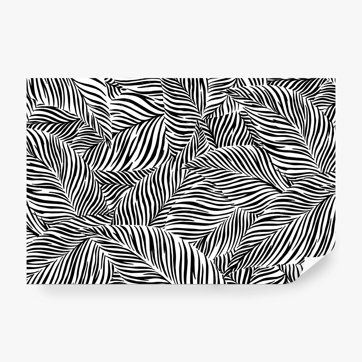 Fototapete monochromes tropisches blattmuster – Wallnifity® Fototapete monochromes tropisches blattmuster – Wallnifity®