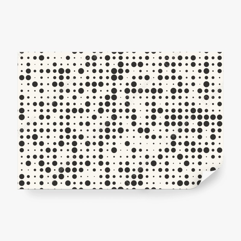 Fototapete minimalistisches punktmuster