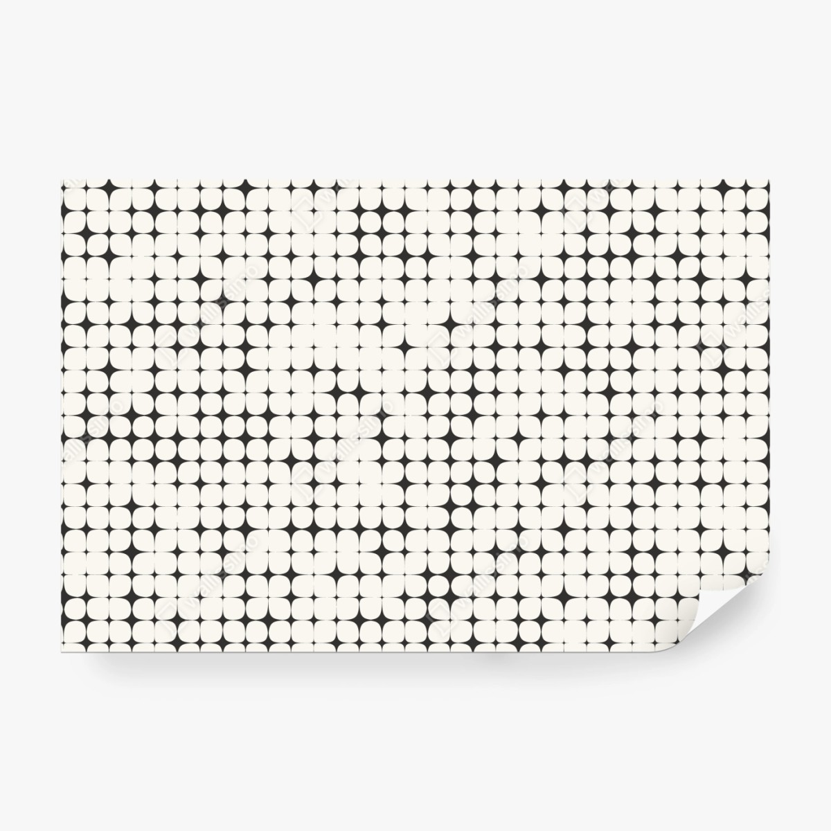Fototapete monochromes geometrisches punktmuster – Wallnifity® Fototapete monochromes geometrisches punktmuster – Wallnifity®