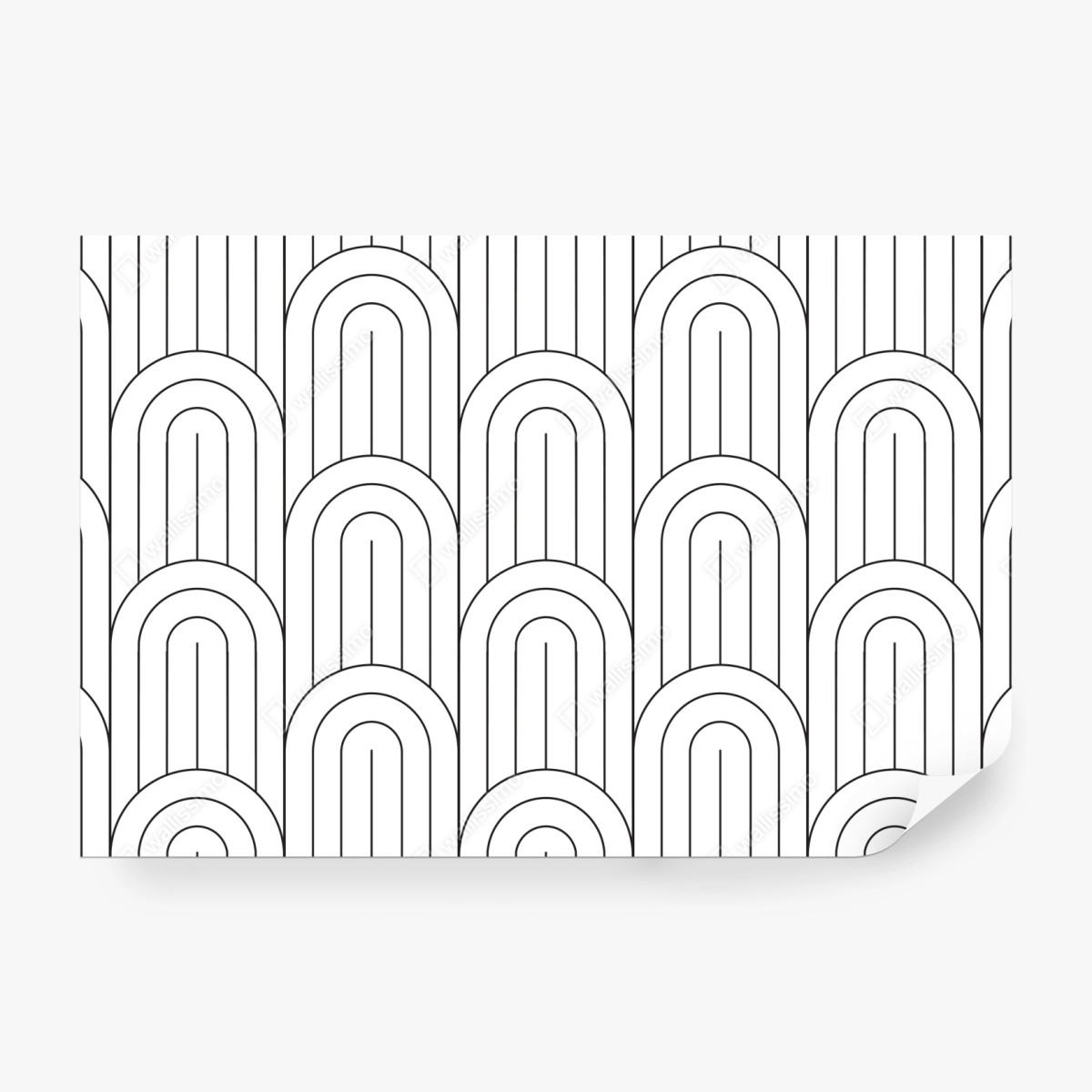 Fototapete monochromes bogenmuster – Wallnifity® Fototapete monochromes bogenmuster – Wallnifity®