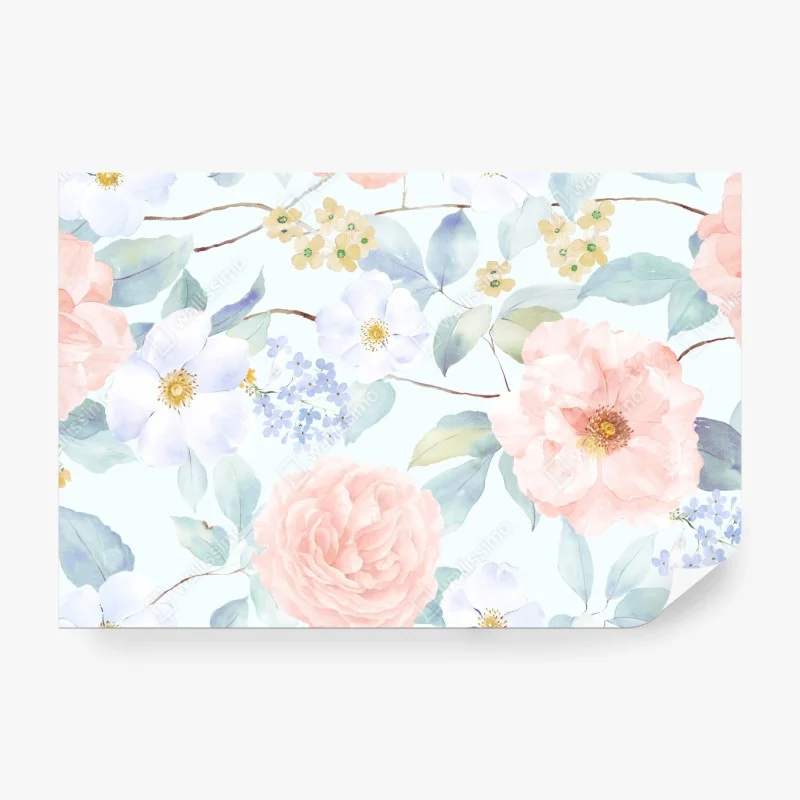 Fototapete majestätische türkisfarbene ozeanwelle – Wallnifity®