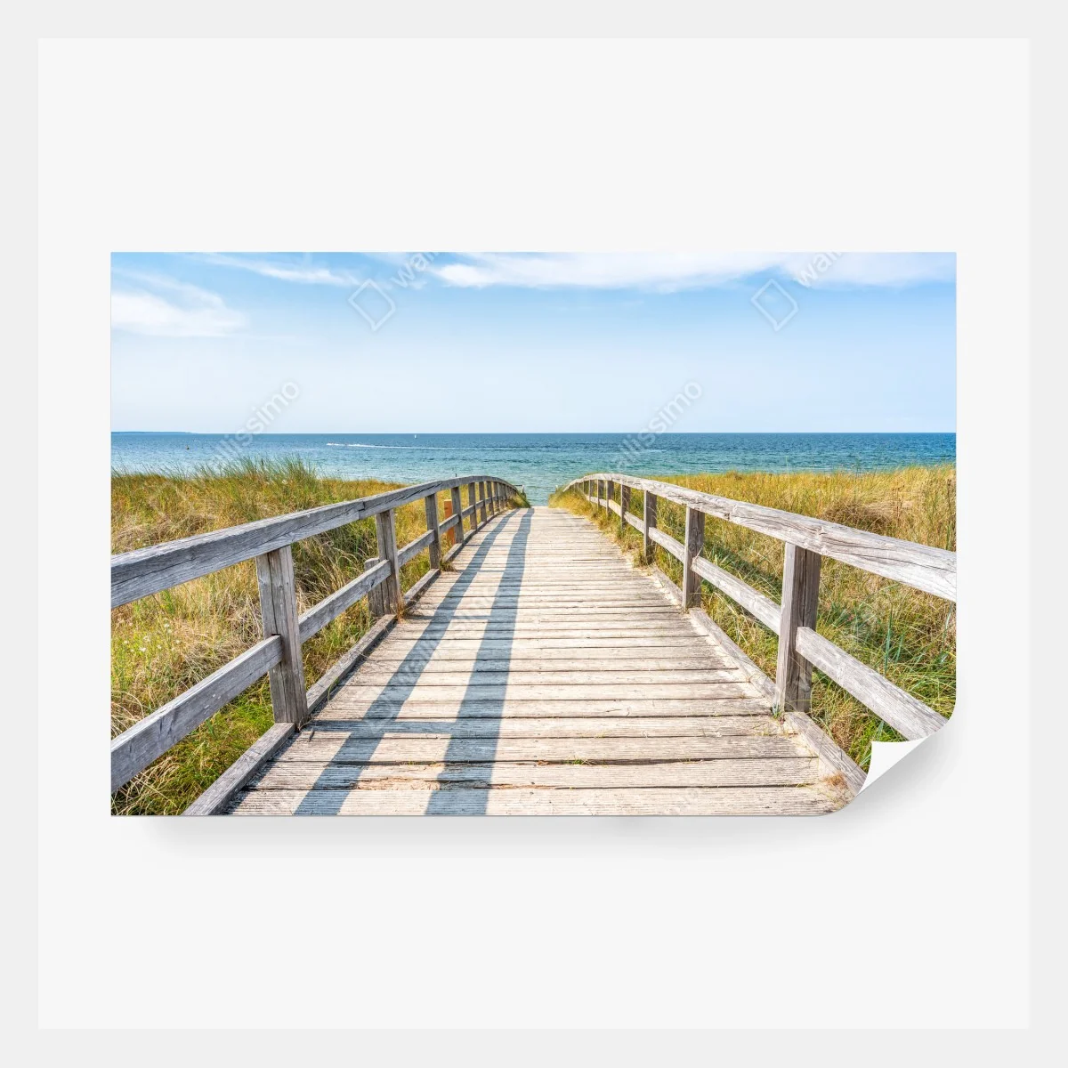 Fototapete steg zum meer – Wallnifity® Fototapete steg zum meer – Wallnifity®