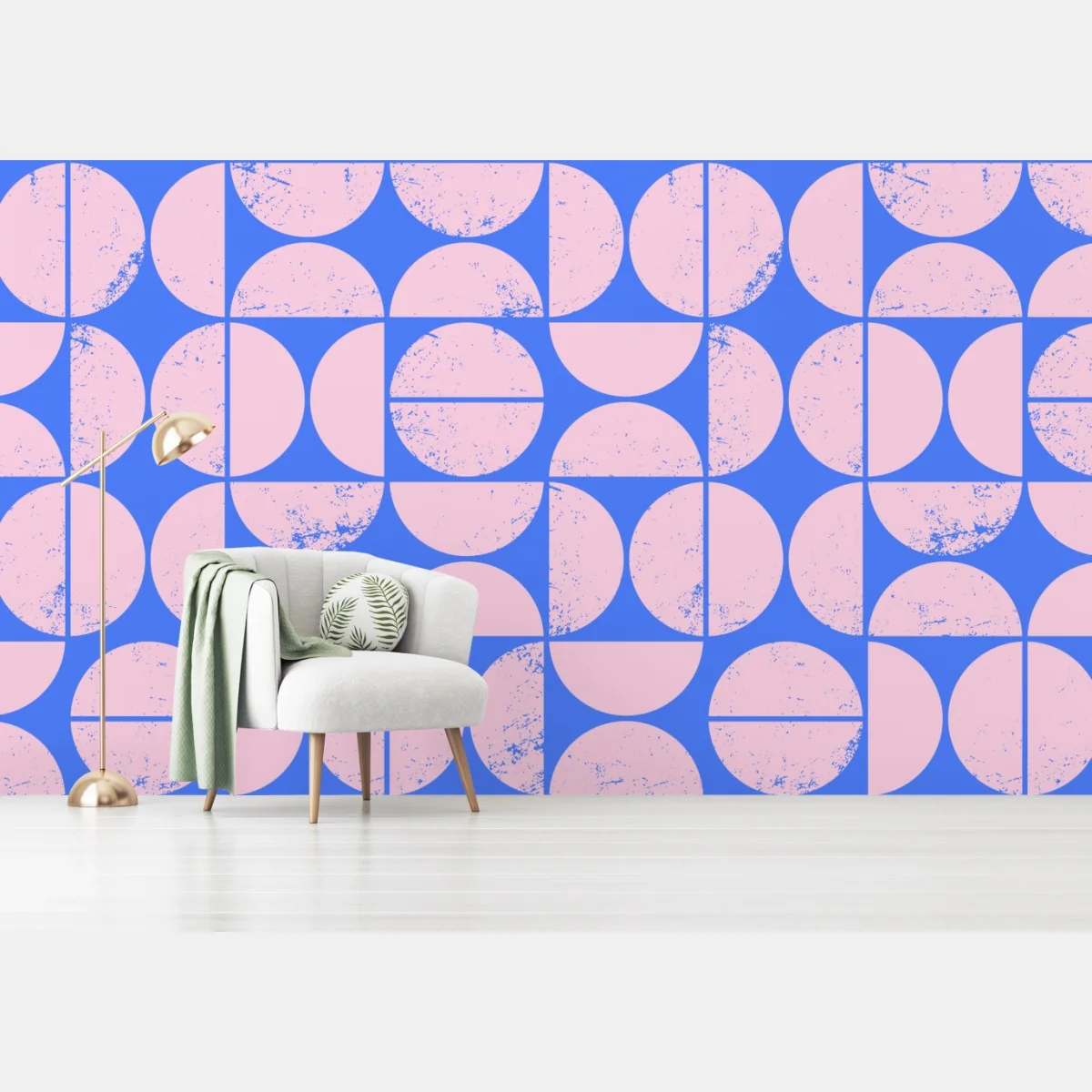 Fototapete pastell geometrisches kreismuster – Wallnifity® Fototapete pastell geometrisches kreismuster – Wallnifity®