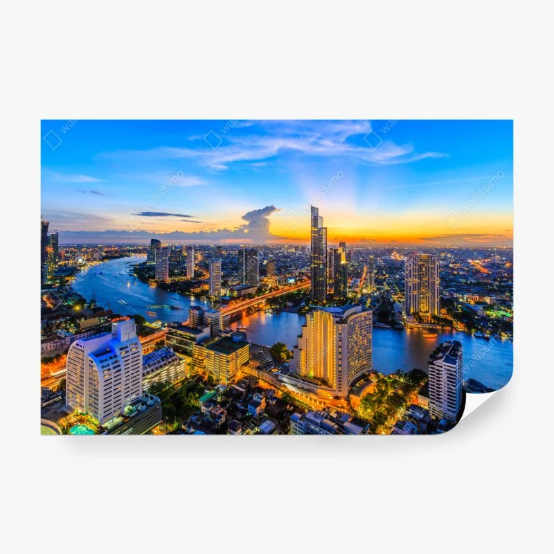 Fototapete zarte löwenzahnsamen in monochrom – Wallnifity®