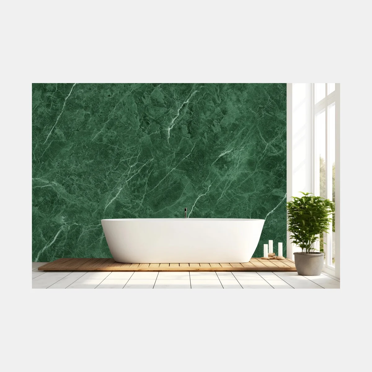 Fototapete grüne marmortextur – Wallnifity®
