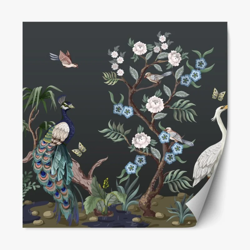 Repositionierbarer Aufkleber rosa retro klassisches auto heckflosse – Wallnifity®