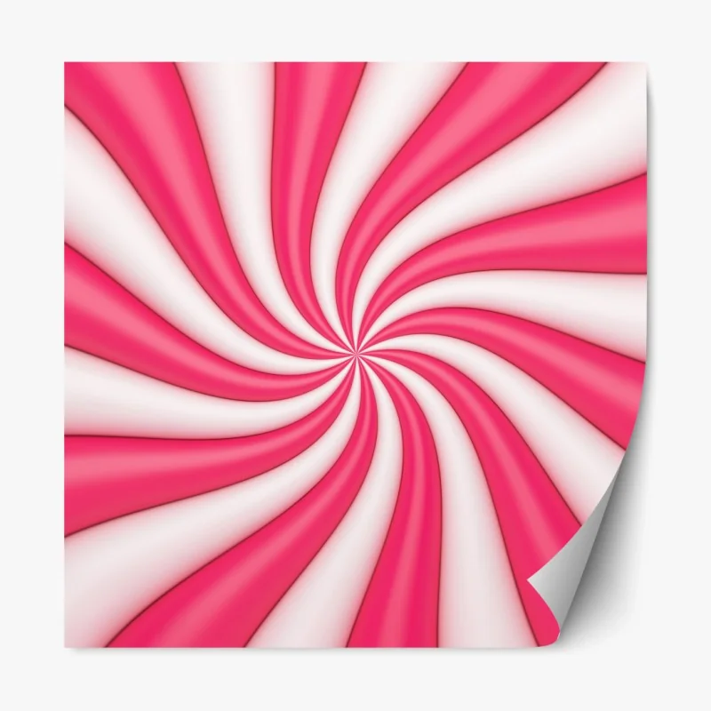 Repositionierbarer Aufkleber sonnige grüne wiese unter blauem himmel – Wallnifity®