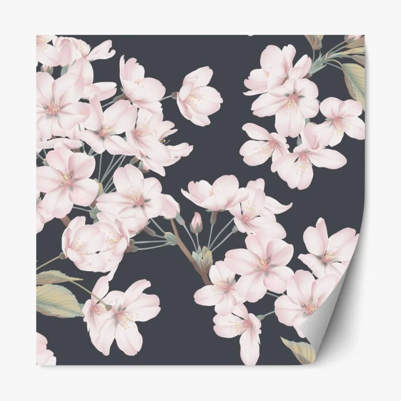 Repositionierbarer Aufkleber lebendige Skyline von Istanbul über dem Bosporus – Wallnifity®