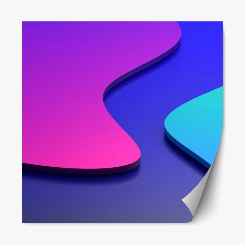 Repositionierbarer Aufkleber elefantenherde vor Kilimandscharo – Wallnifity®