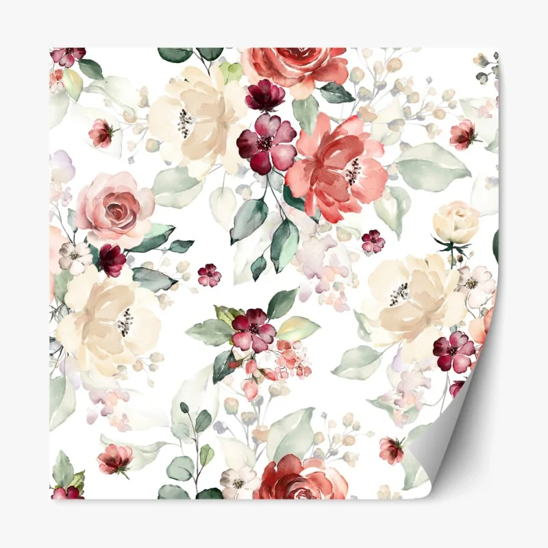 Repositionierbarer Aufkleber monochrome gitarre nahaufnahme – Wallnifity®