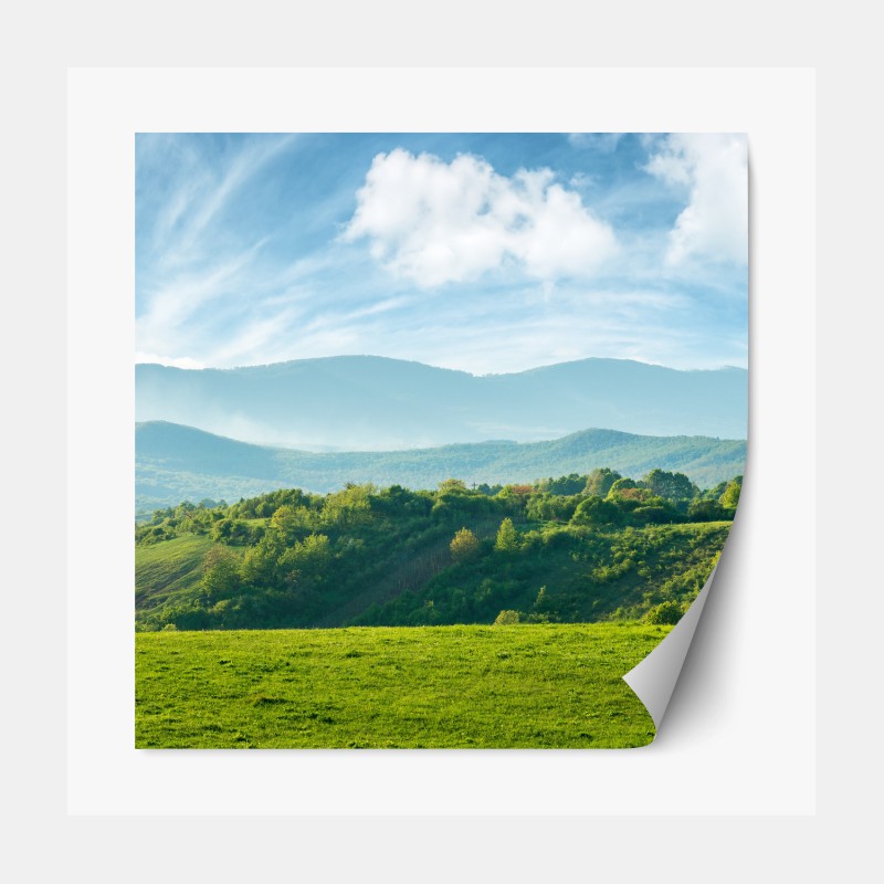 Repositionierbarer Aufkleber goldener sonnenuntergang über Ponte Vecchio, Florenz – Wallnifity®