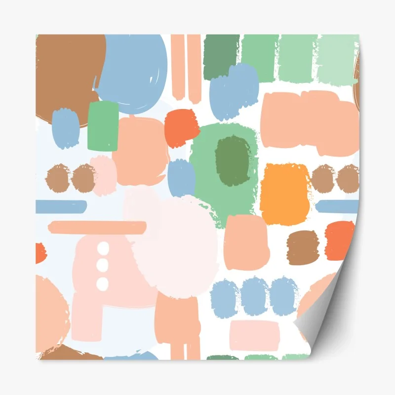 Repositionierbarer Aufkleber sonniger weg zur Nordsee – Wallnifity®