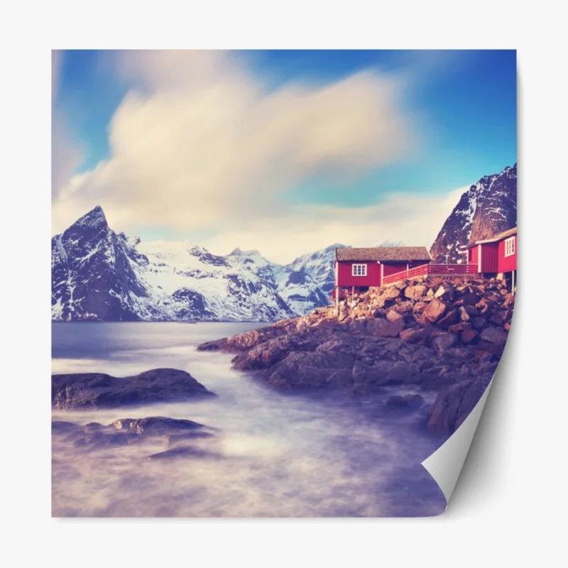 Repositionierbarer Aufkleber goldene rosen linienzeichnung – Wallnifity®