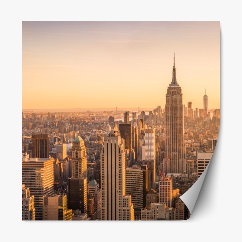 Repositionierbarer Aufkleber tropisches tukanmuster auf dunkelblauem hintergrund – Wallnifity®