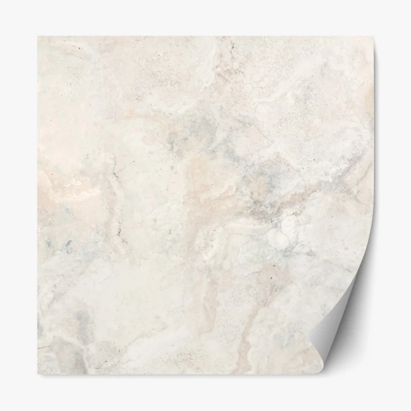 Repositionierbarer Aufkleber tropisches muster mit rosa flamingo und rosen – Wallnifity®