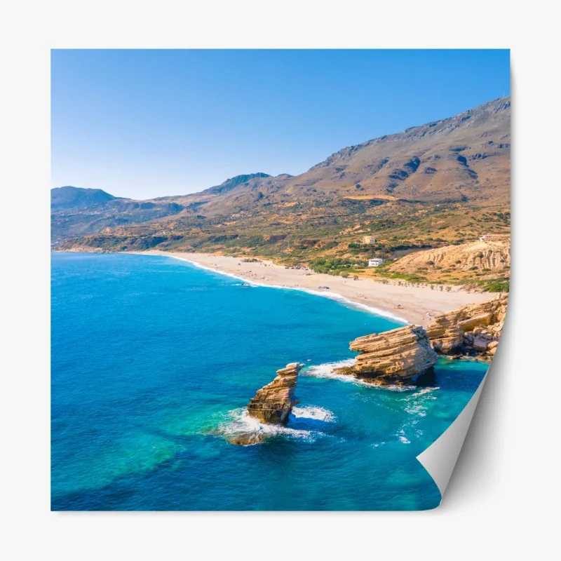 Repositionierbarer Aufkleber textur rote ziegelwand – Wallnifity®