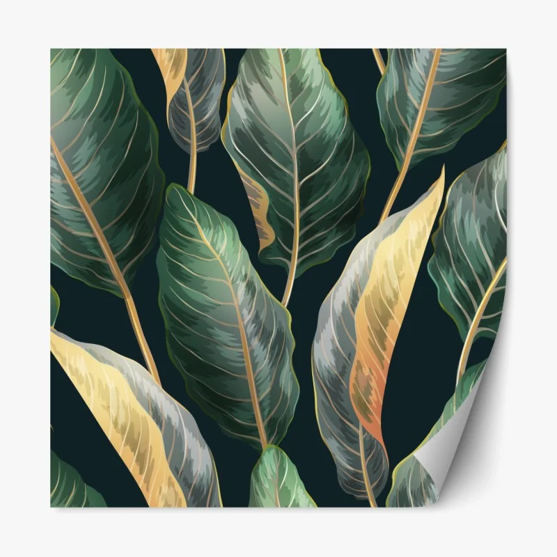 Repositionierbarer Aufkleber strand Karon, Phuket morgendliche ruhe – Wallnifity®