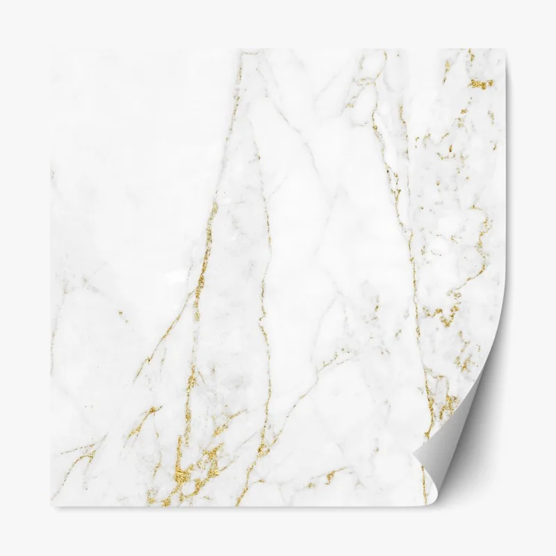 Repositionierbarer Aufkleber goldener bergweg bei sonnenuntergang – Wallnifity®