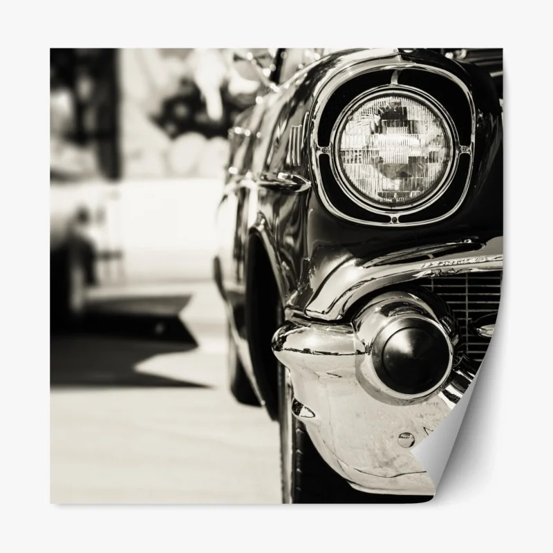 Repositionierbarer Aufkleber lebhaftes muster mit orangenscheiben – Wallnifity®