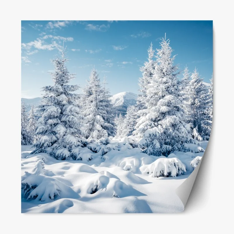 Repositionierbarer Aufkleber sonnige mediterrane gasse mit blumentöpfen – Wallnifity®